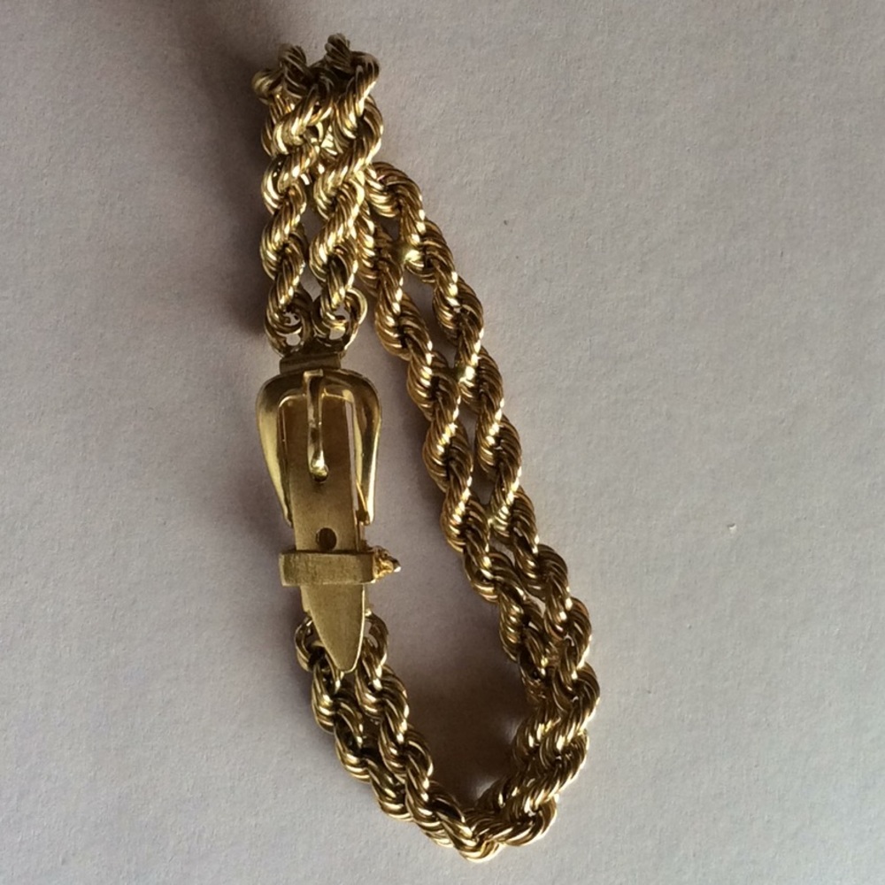 14k ROPE BRACELET custom made - Picture 3 of 9